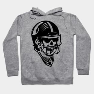 Skeleton American Football Player Hoodie